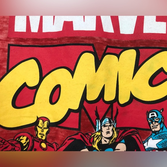 NWT Marvel Comics Avengers Burnout Tee - Picture 3 of 5